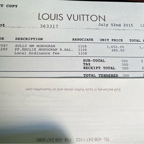 Louis Vuitton Sully Shoulder Bag MM Brown Canvas With Dust bag And Box - Picture 2 of 16